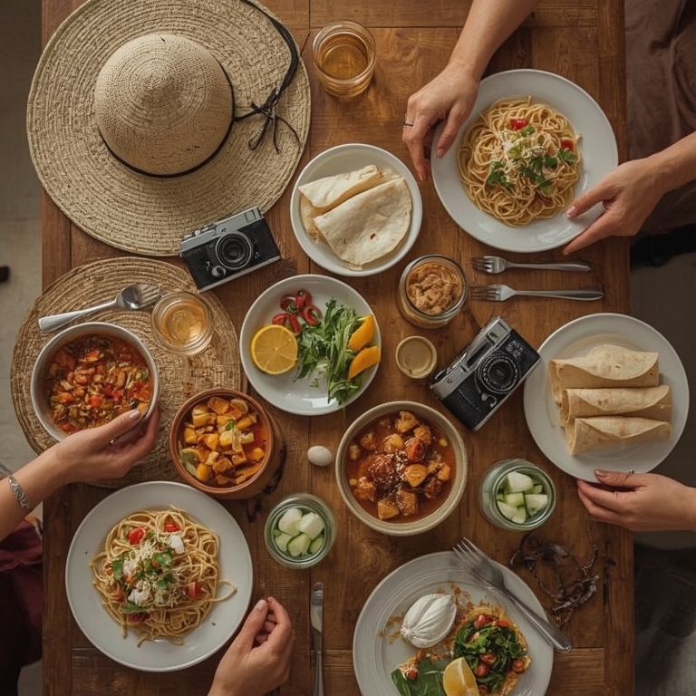 Świat na talerzu przy małym budżecie – tanie podróże kulinarne